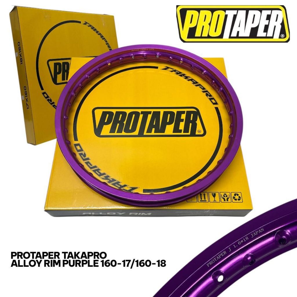 ALLOY RIM PROTAPER 1.60X18 & 1.60X17 160x18 160x17 (HARGA 1GELUNG - 1PC)