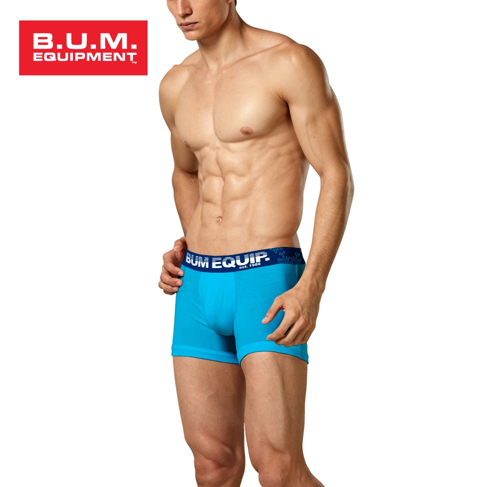 BUM 2 ชิ้นผู้ชาย Boxer ORGANIC COTTON SPANDEX ชุดชั้นใน