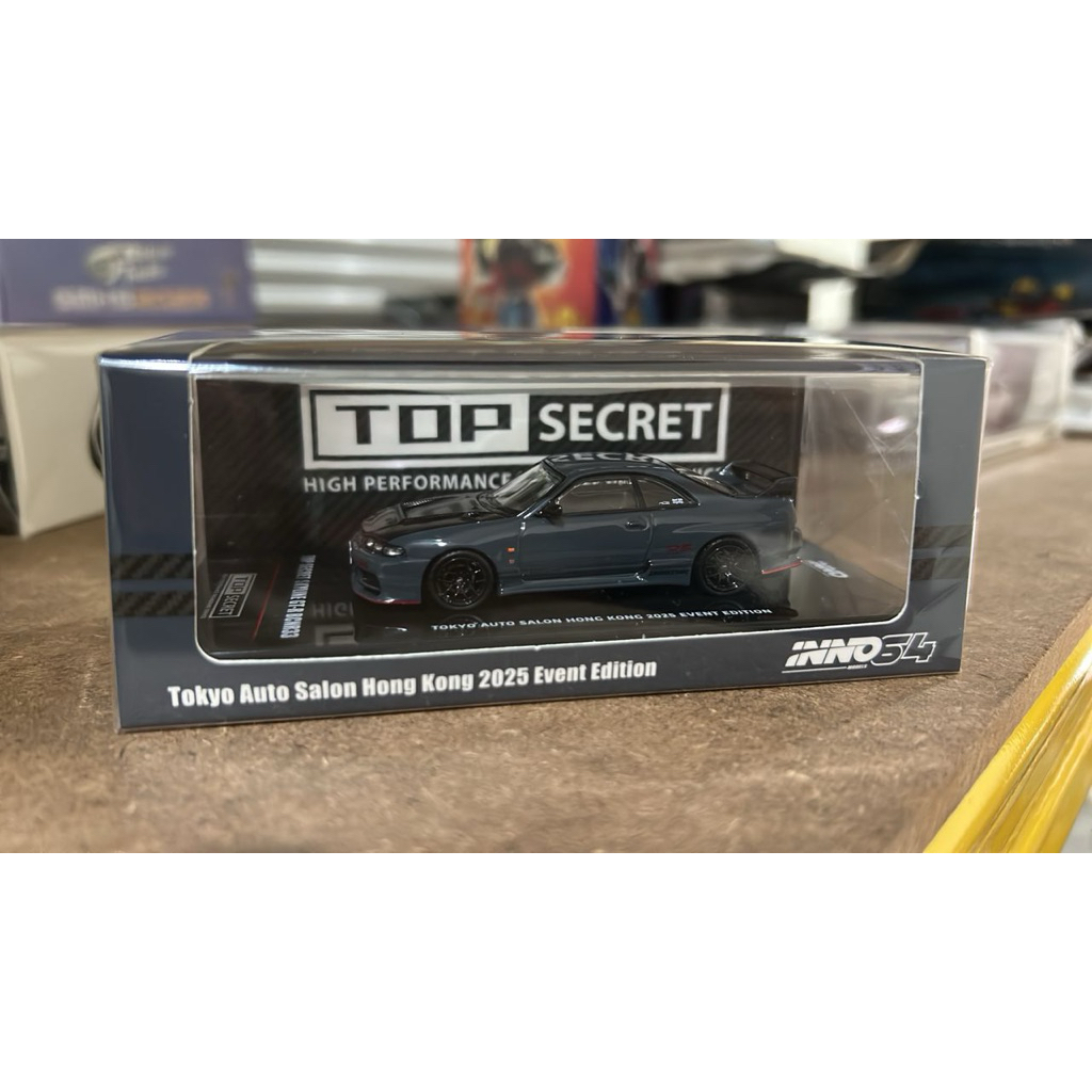 TOP SECRET SKYLINE GT-R BCNR33 Event Edition (TASHK25) INNO 64
