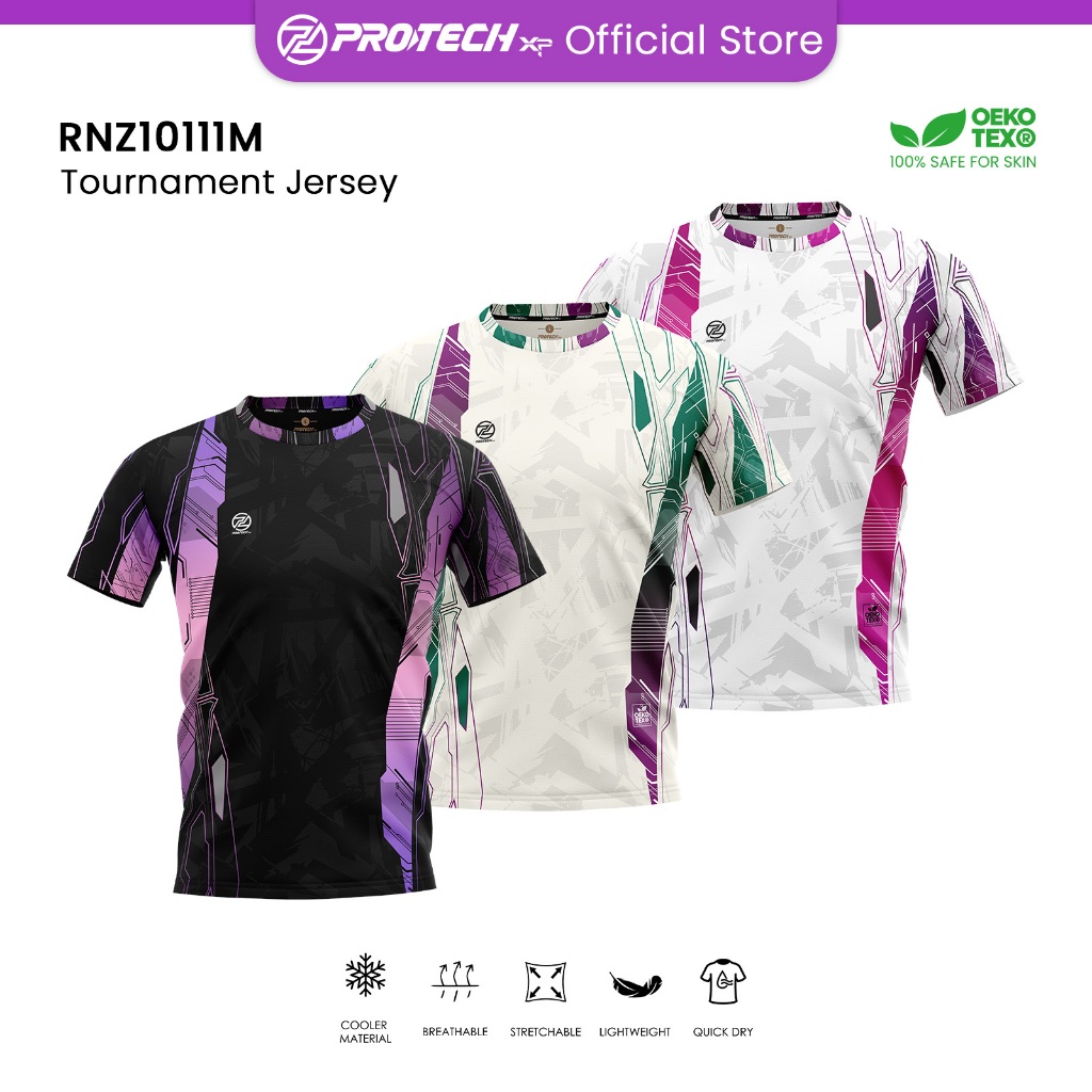 เสื้อแข่ง PROTECH Badminton Dry Fit Tournament - RNZ10111M