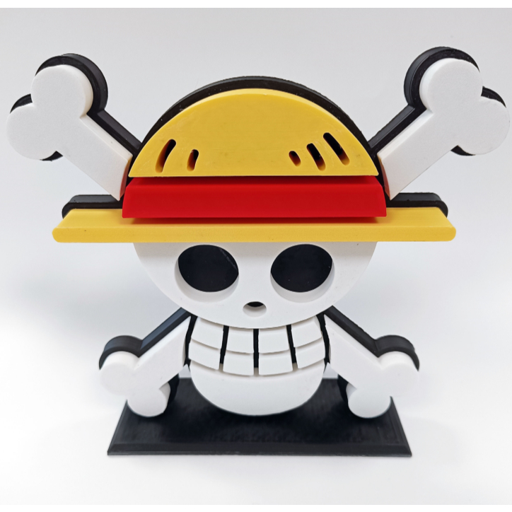 โลโก้ 3D One Piece 3D (ตกแต่งโต๊ะ)