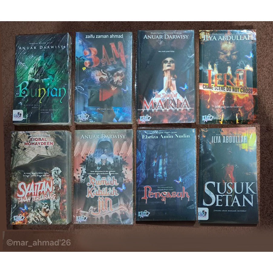 NOVEL SERAM KAKI NOVEL 3 AM การเก็บรักษาของ MARIA IFRIT