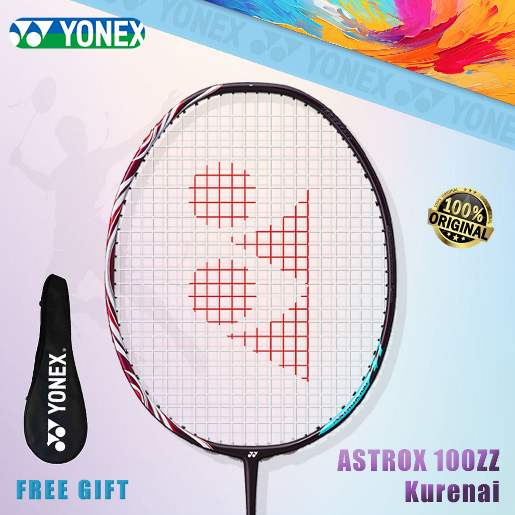 ไม้แบดมินตัน Yonex ASTROX 100ZZ Kurenai Sports Adult Sports - คาร์บอนไฟเบอร์เต็ม