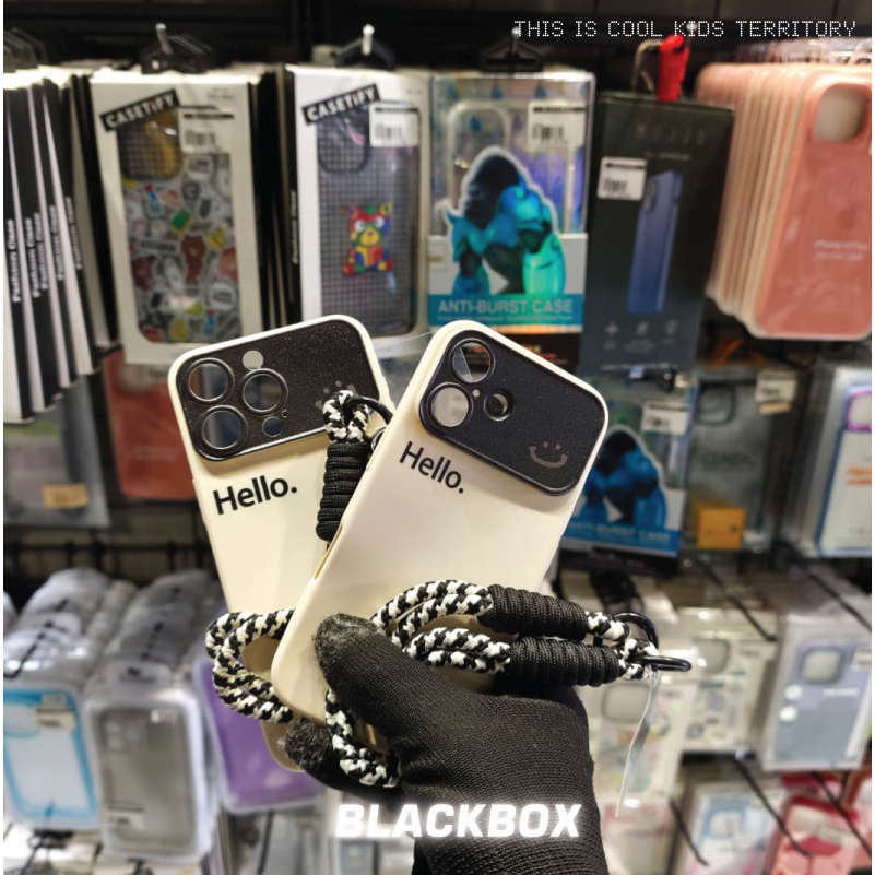 C10 Hello Beige เคสโทรศัพท์เคส IP 13 Pro Max / IP 14 Pro Max / IP 15 Pro Max / IP 16 / Pro / Pro Max