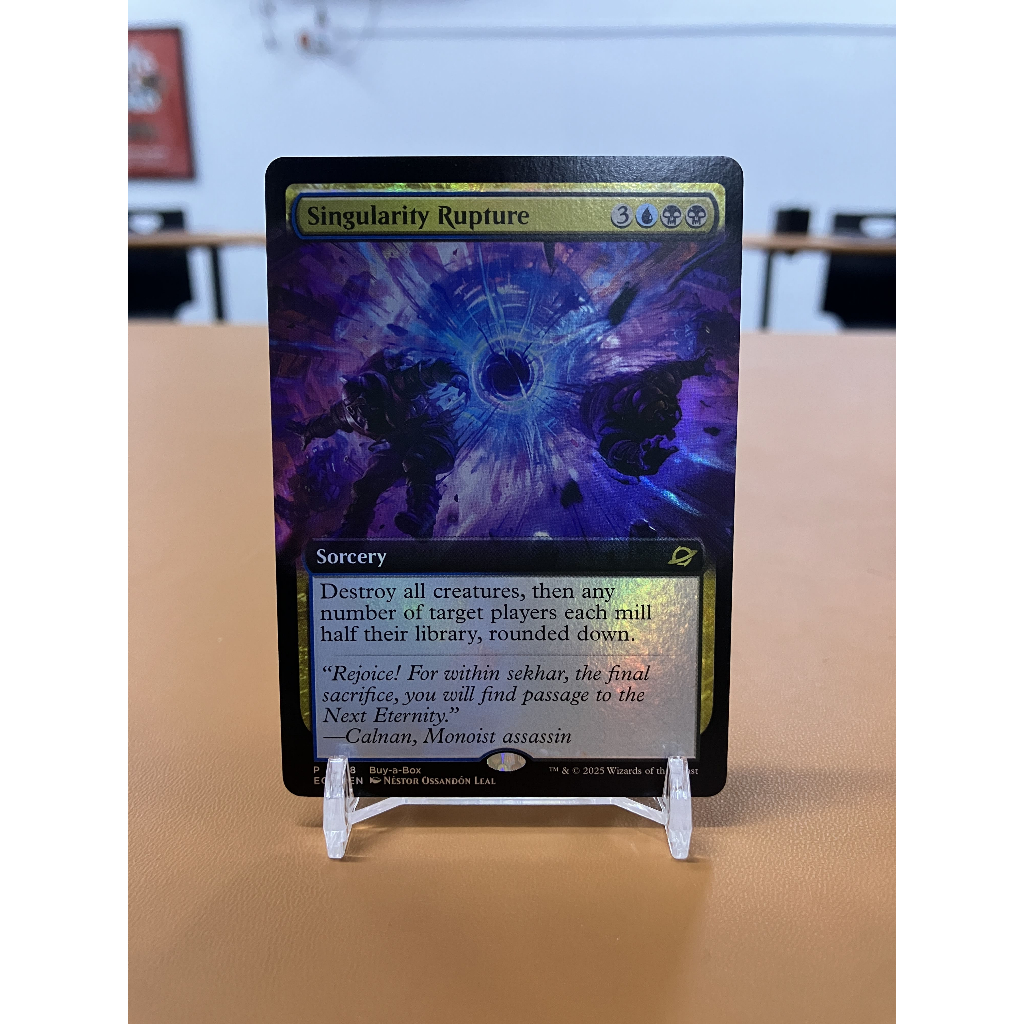 MTG [EOE] Singularity Rupture - ฟอยล์ซื้อกล่อง 0398