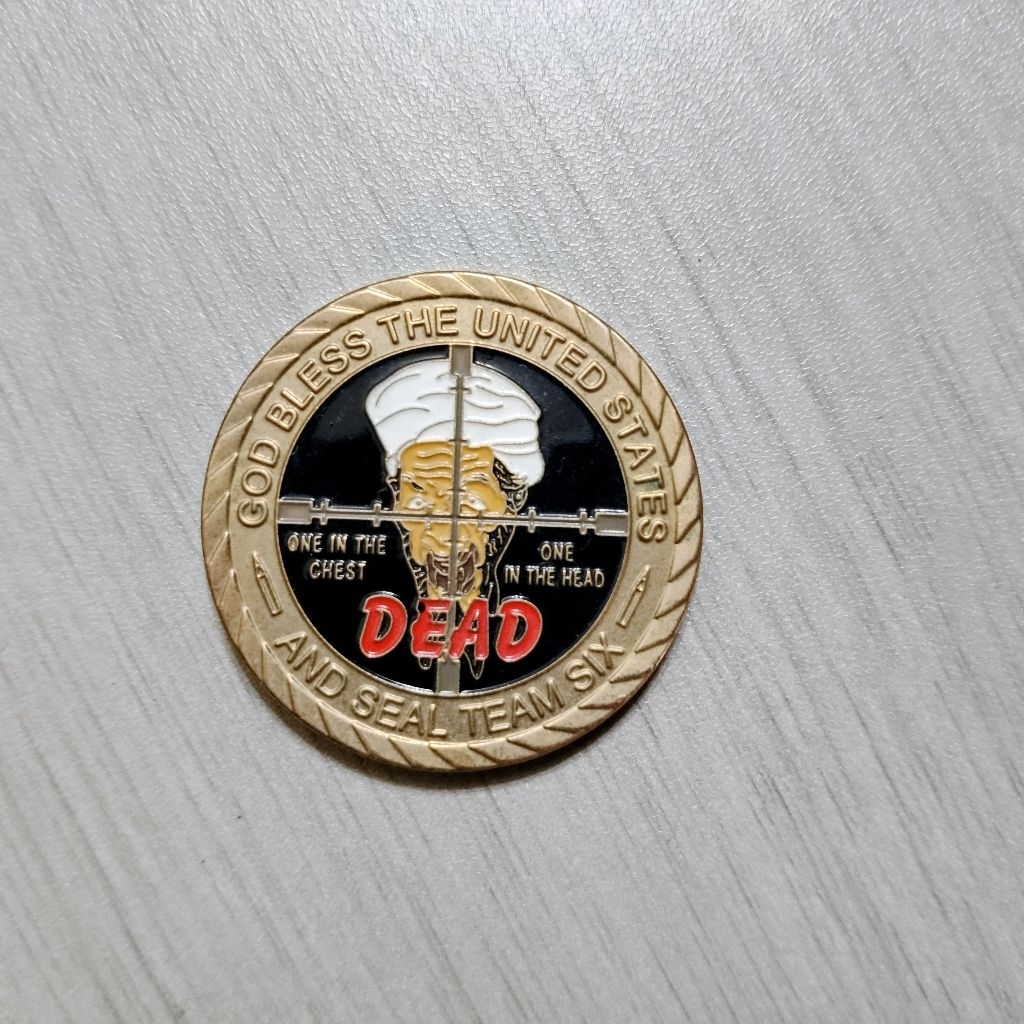 เหรียญ Osama Dead Challenge