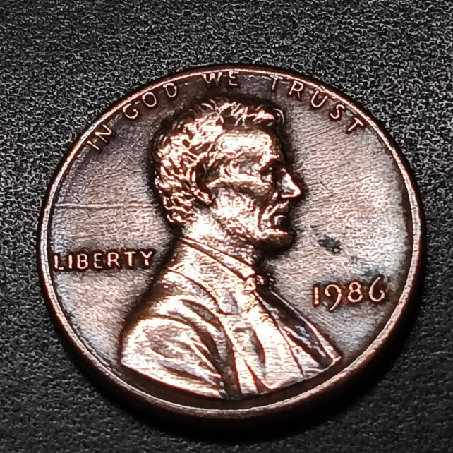 US Lincoln Memorial 1 Cent 1986