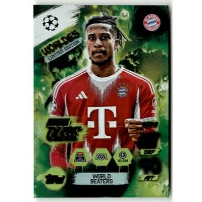 Topps Match Attax Michael Olise - เครื่องตีโลก
