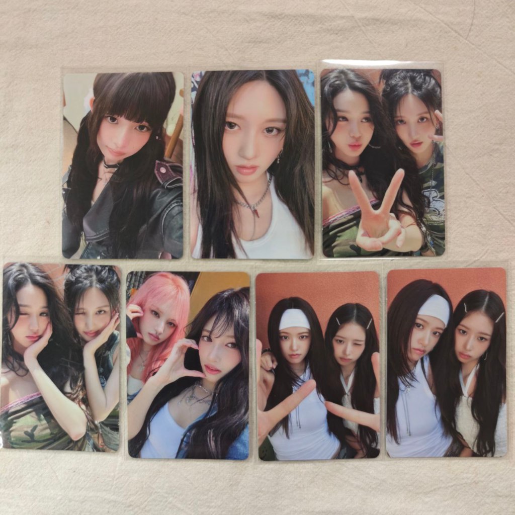 IVE IVE Gaeul Yujin Wonyoung Rei Liz Lesso Japan อัลบั้ม Be Alright Photocard Album Photocard