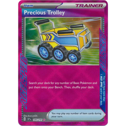 Pokemon TCG Precious Trolley 185/191 ACE SPEC (ภาษาอังกฤษ)