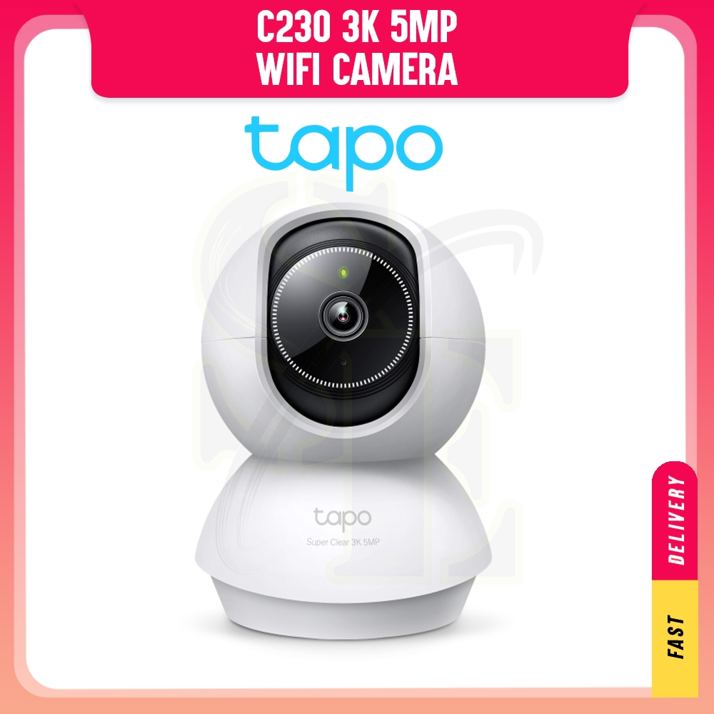 TP-LINK TAPO C230 3K 5MP PanTilt กล้อง Wifi ในร่ม