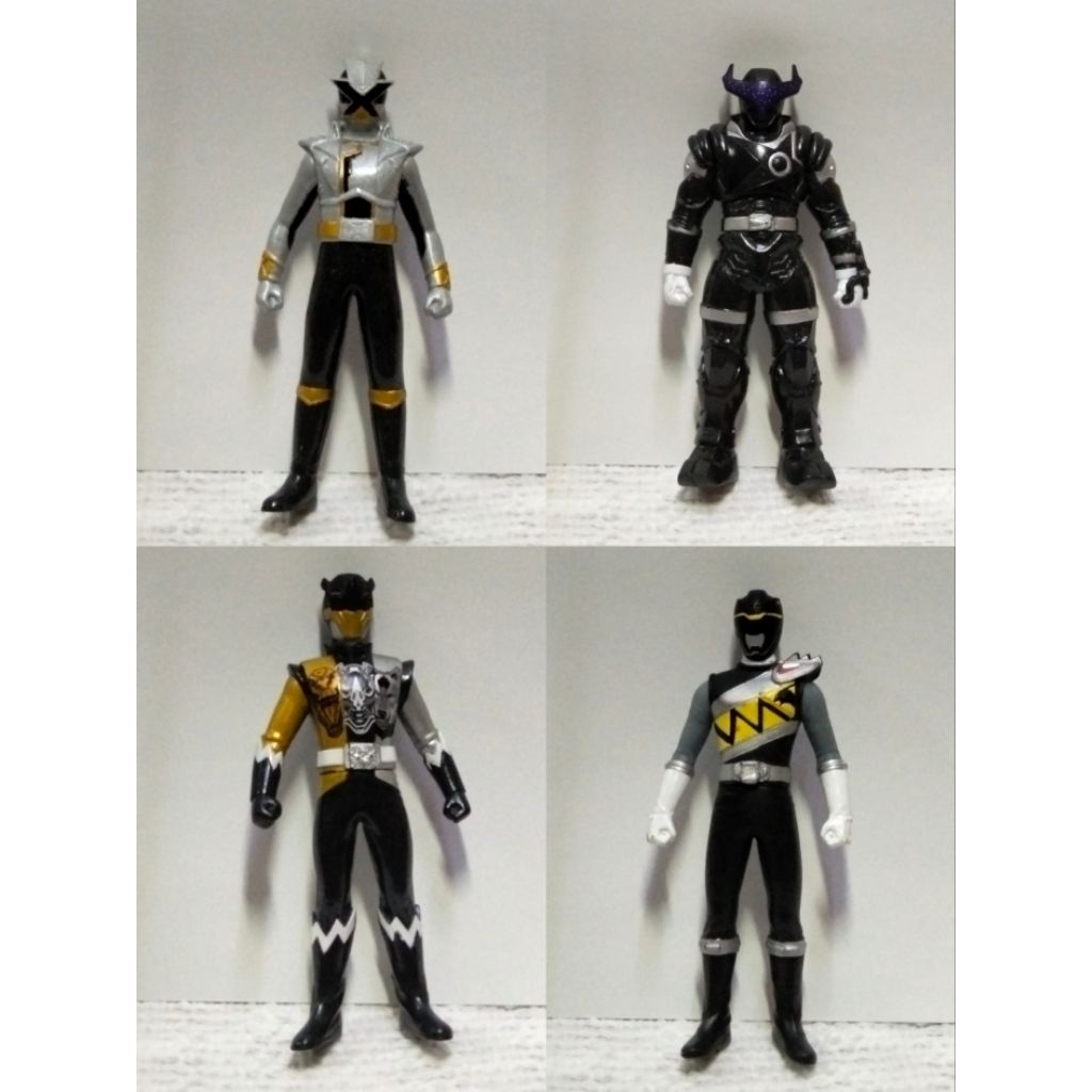Preloved ฟิกเกอร์ kr22 lupin.x oushi black zyuoh the world kyoryu black
