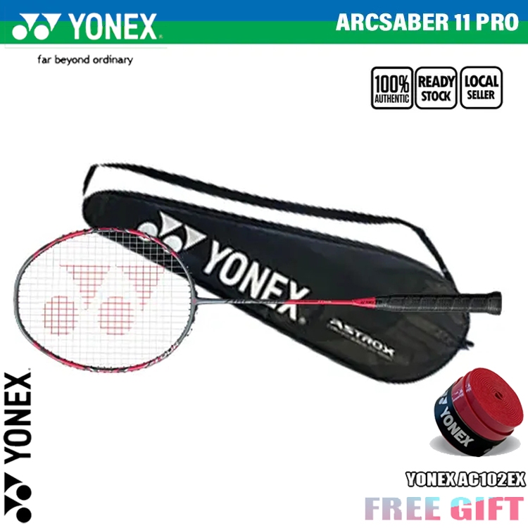 Yonex ARCSABER 11 PRO BadmintonRacket Carbon ARC-11PRO Racketoriginal 4U 28Lbs