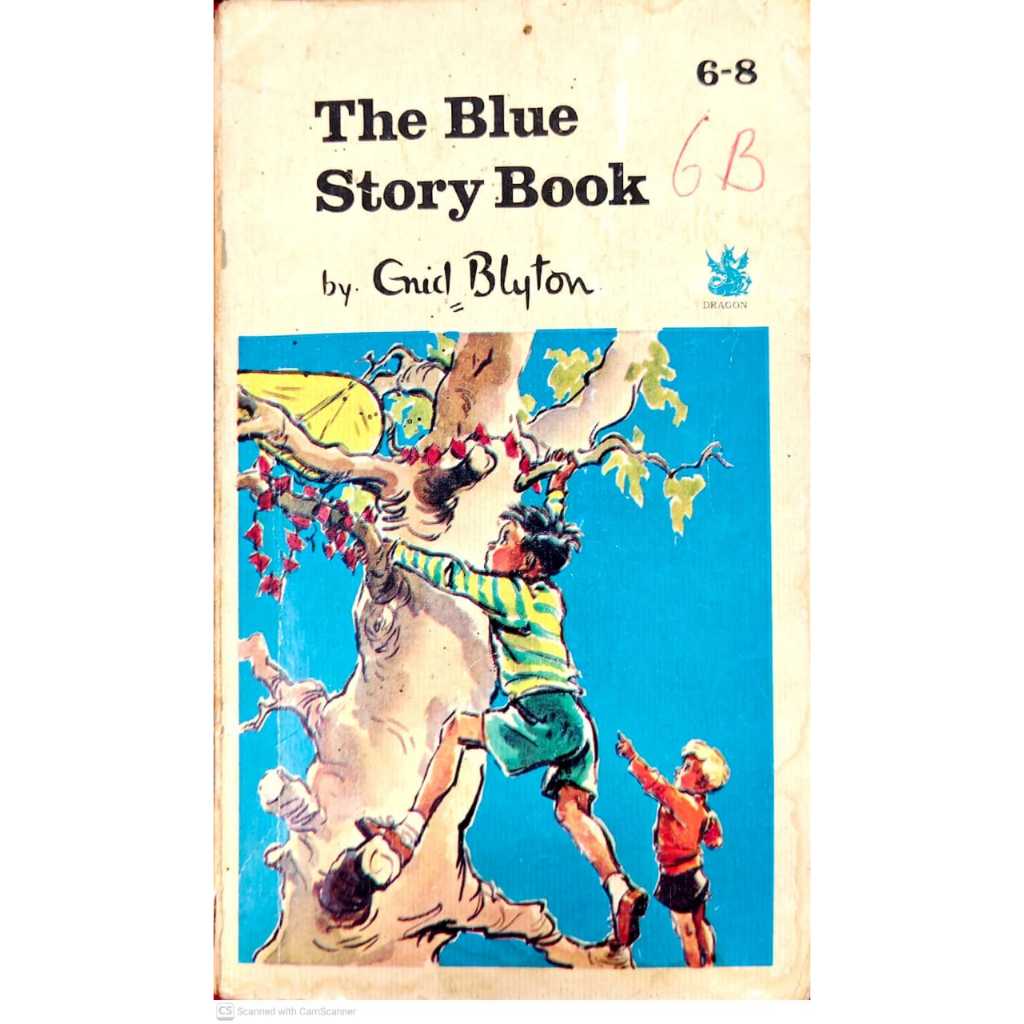 The Blue Story Book – Enid Blyton Classic Children Story Book Preloved