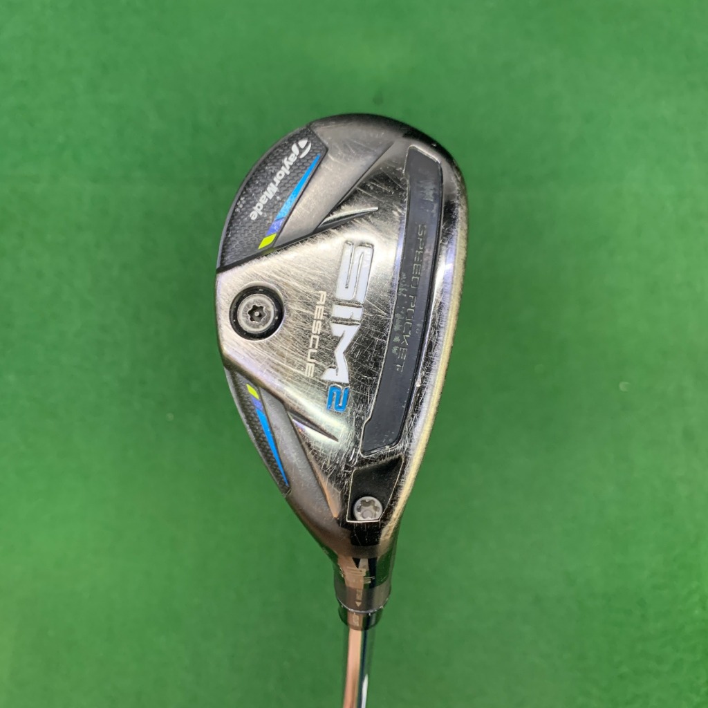 🇯🇵Taylormade SIM2 RESCUE Hybrid U3 พร้อมหัวครอบ nspro 910GH FlexS ใช้แล้ว