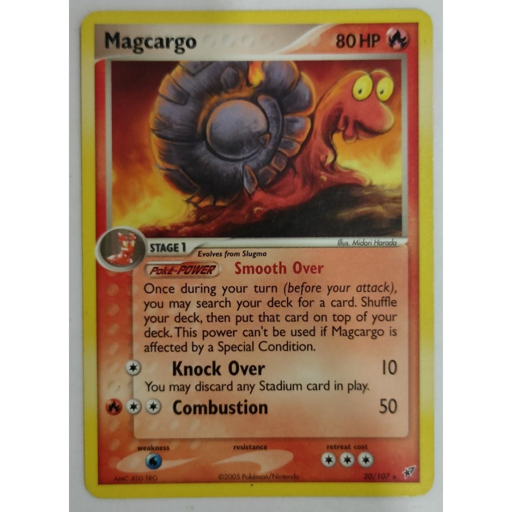 Magcargo - 20/107 - (Ex Deoxys Singles) [Near Mint]