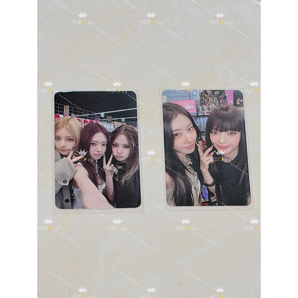 ITZY TUNNEL VISION หน่วยอย่างเป็นทางการ PHOTOCARD