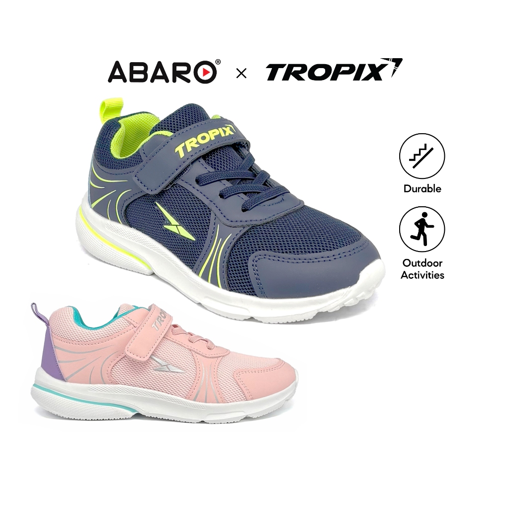 ABARO รองเท้ากีฬาสําหรับเด็ก SPA5108Q1 Super Light Tropix รองเท้าผ้าใบเด็ก/รองเท้าวิ่ง/Kasut Sukan K
