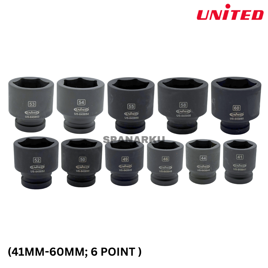 ซ็อกเก็ต IMPACT 1" 6PT (41MM-95MM)