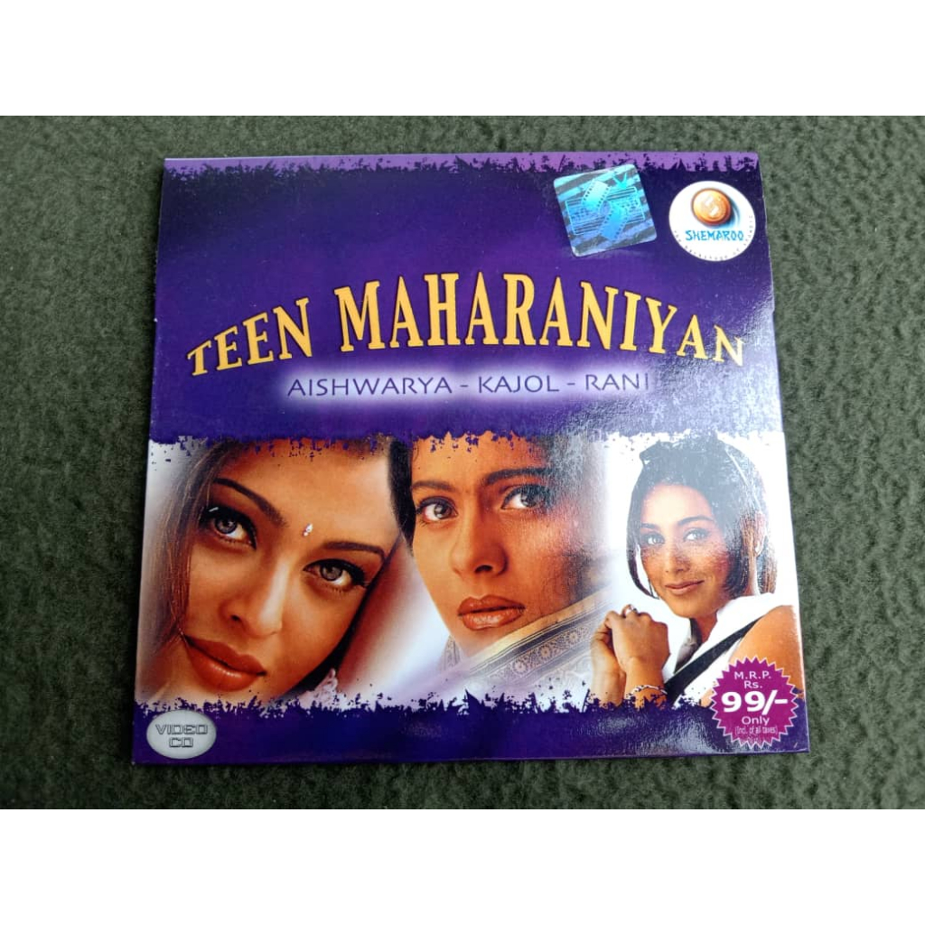 TEEN MAHARIYAN - AISHWARAA - KAJOL - ANI HINDI SONGS VIDEO CD