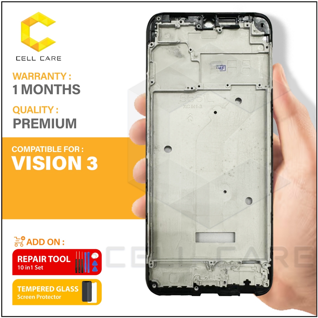 กรอบ LCD สําหรับ ITEL VISION 3 S661L (ตัวเรือนด้านหน้า)