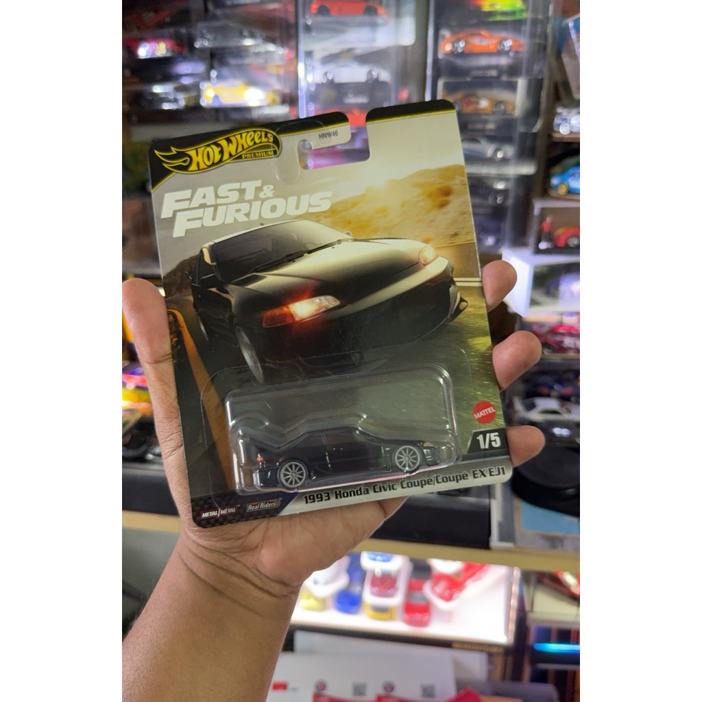 ล้อร้อน | พรีเมี่ยม | รวดเร็วและคุริอุส | 1993 HONDA CIVIC COUPE/COUPE EX EJ1