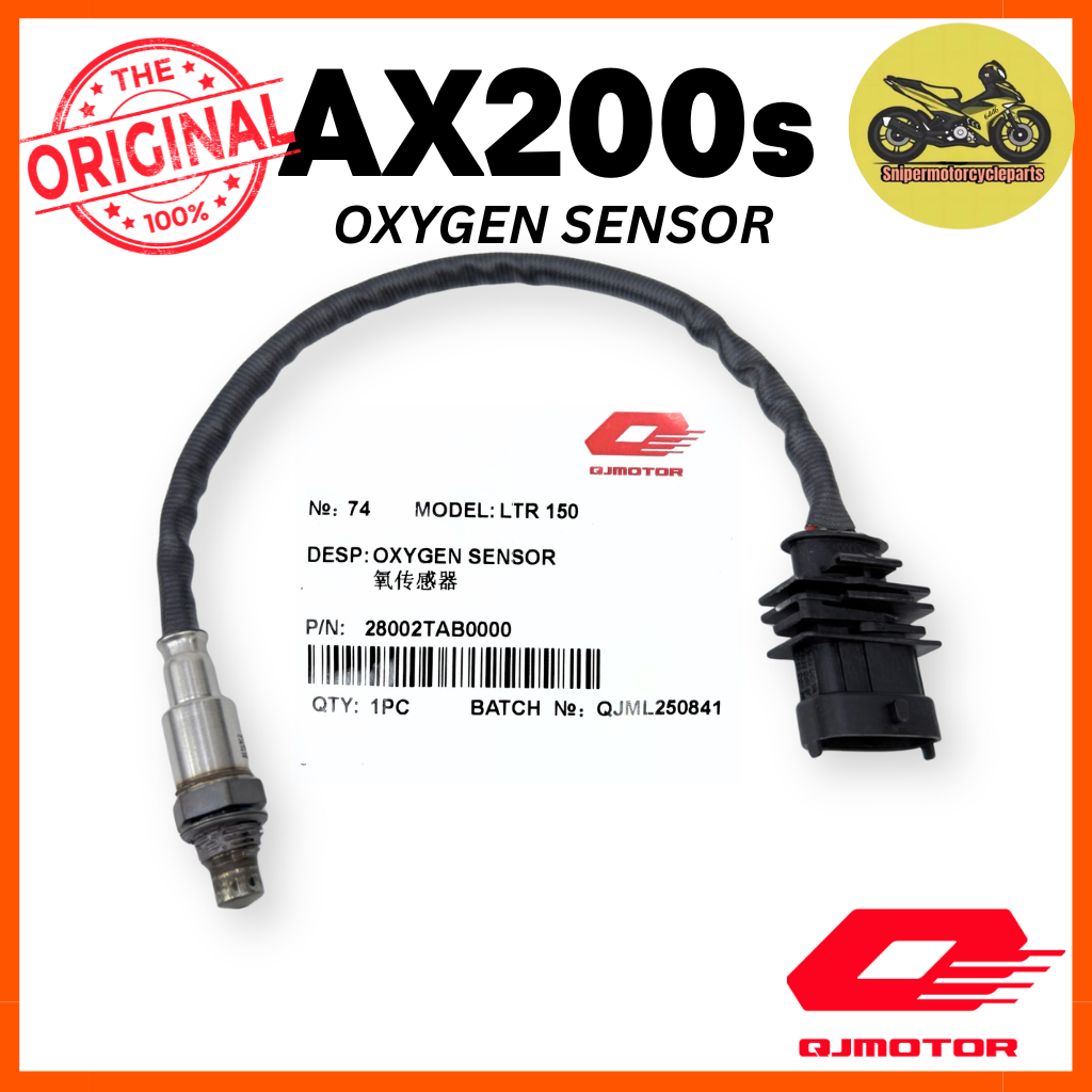 QJ AX200S AX200 / LTR 150 O2 SENSOR OXYGEN SENSER COMP 28002TAB0000 QJ มอเตอร์