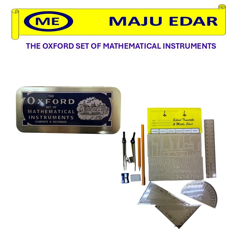 ชุด OXFORD OF MATHEMATICAL INSTRUMENTS A5006 / ชุด GEOMETRI