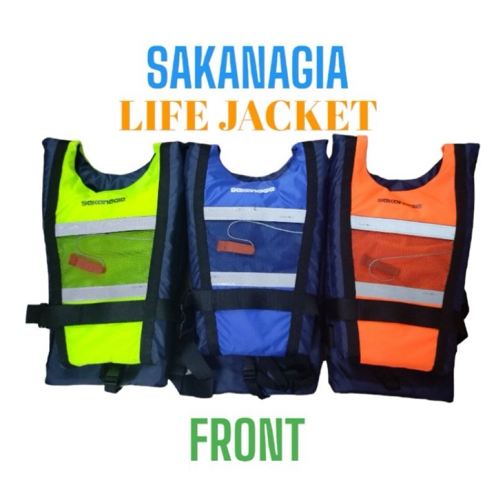 ตกปลาเสื้อชูชีพโฟม Sakana gia