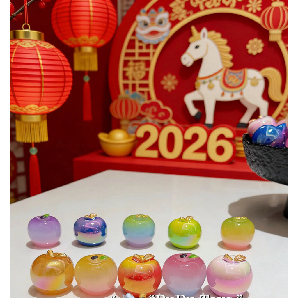 9 Box Game Big Shinning ชุบด้วยไฟฟ้า + เรืองแสงในที่มืด Apple 爆电夜光大 Apple