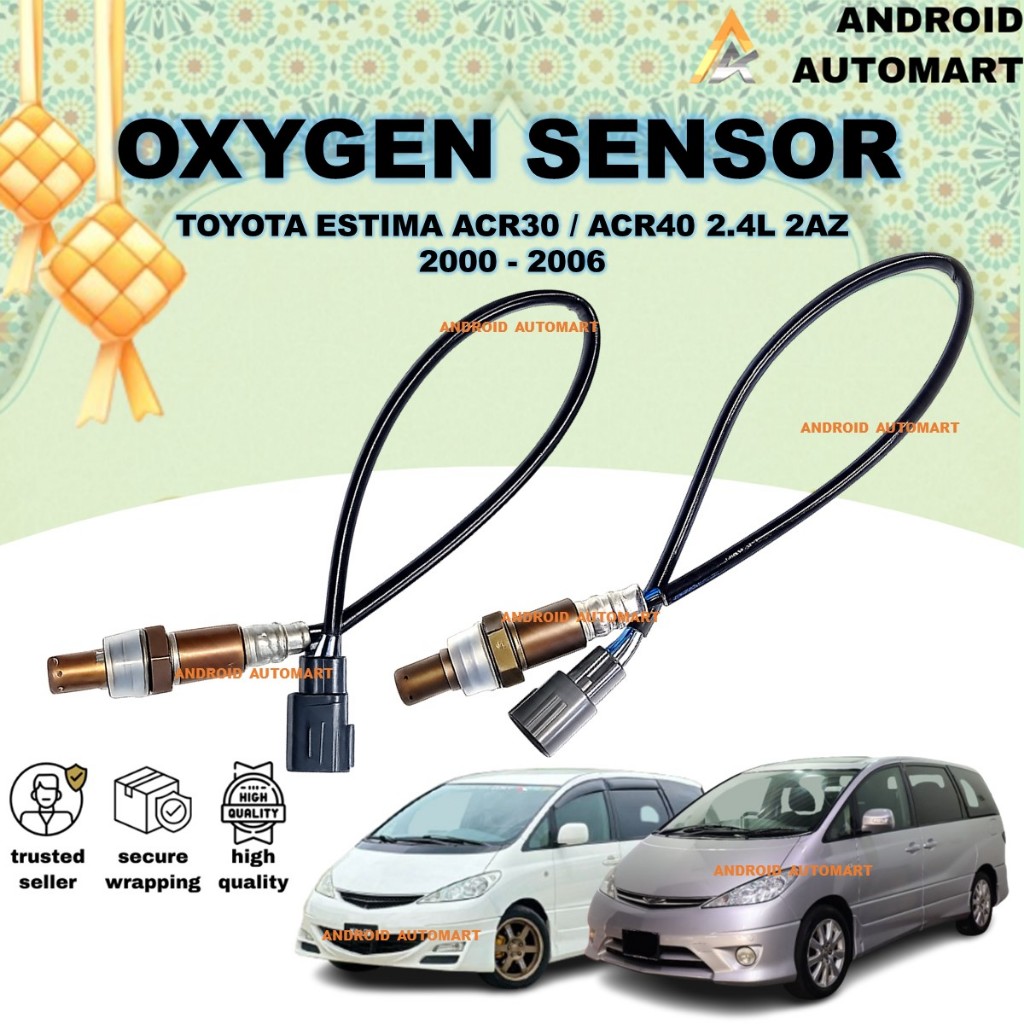TOYOTA ESTIMA ACR30 ACR40 2.4L 2AZ 00-06" EXHAUST เซนเซอร์ออกซิเจน LAMBDA O2 SENSOR 89465-28320 8946