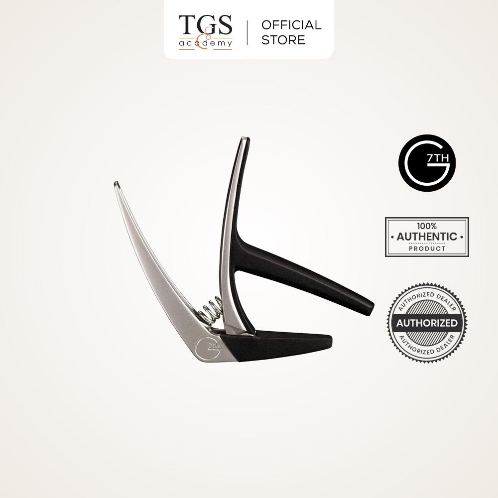 G7th Nashville Steel String Guitar Capo (สีเงิน)