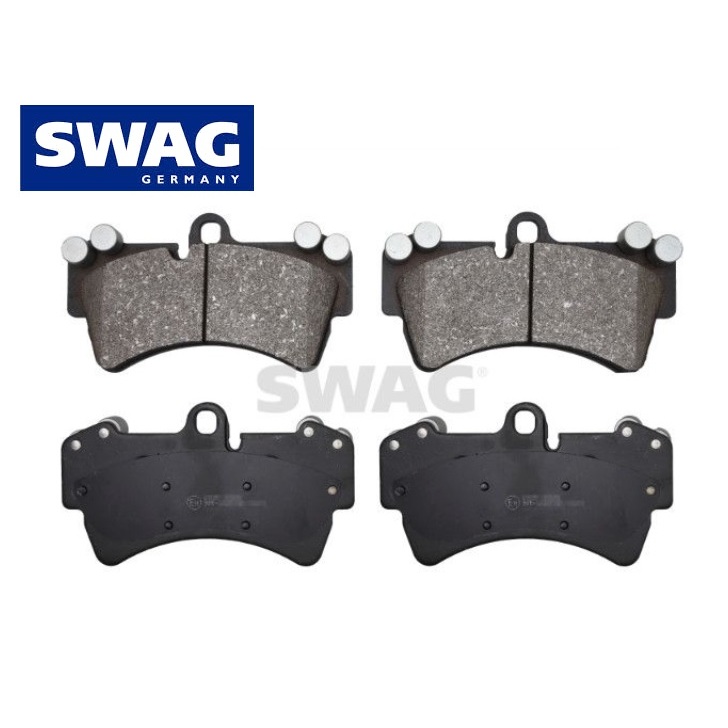 Audi Q7 4LB VW Toureq 7LA 7P5 Porsche 9PA Panamera ผ้าเบรคหน้า Swag