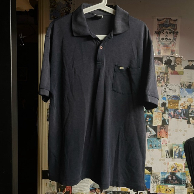 Antioni Navy Polo Shirt (L)