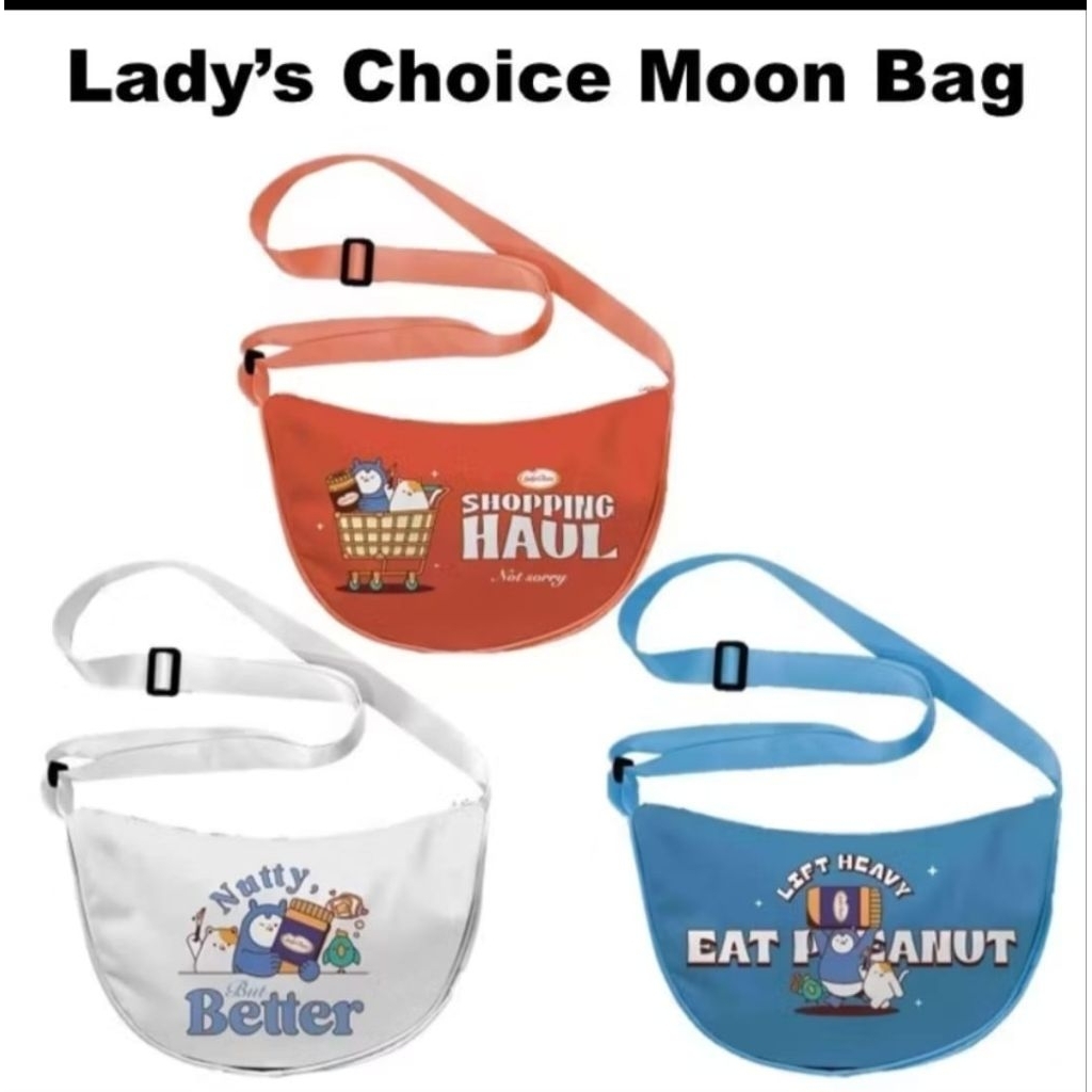 Lady choice moon Bag/tote bage/sling Bag