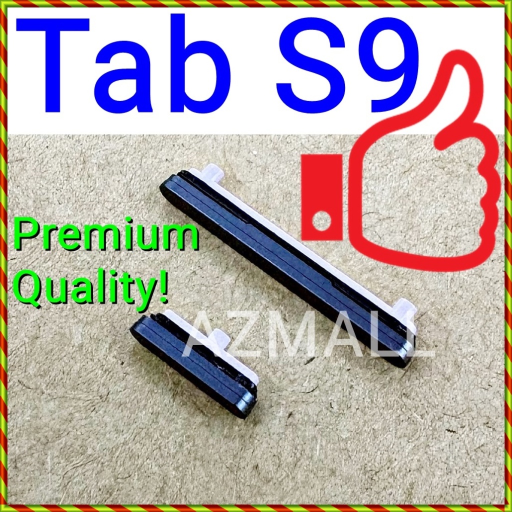 (2 สี) ชุดปุ่มด้านข้างปริมาณพลังงานเปิด/ปิดใหม่สําหรับ SAM(SUNG) Galaxy Tab S9 (11") /SM- X710 X716B