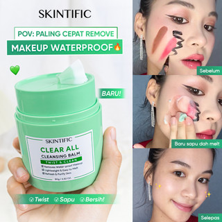 SKINTIFIC TWIST &CLEAN makeup remover cleansing balm Controls Oil 卸妝 cleasing oil