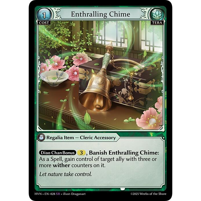 Grand Archive TCG - Enthralling Chime (SR)(ฟอยล์) - Abyssal Heaven