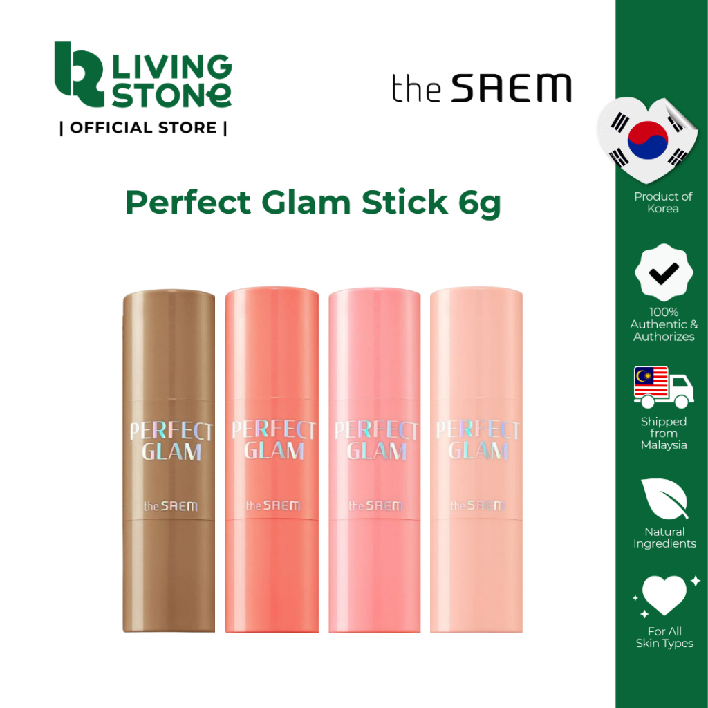 The Saem Perfect Glam Stick Blusher 6g