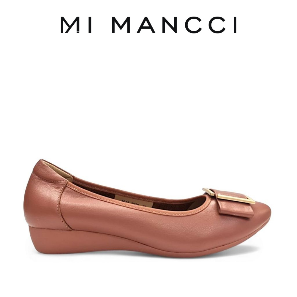 Mi Mancci Ladies Flat Pump A0225070 รองเท้า Flat Ballerina