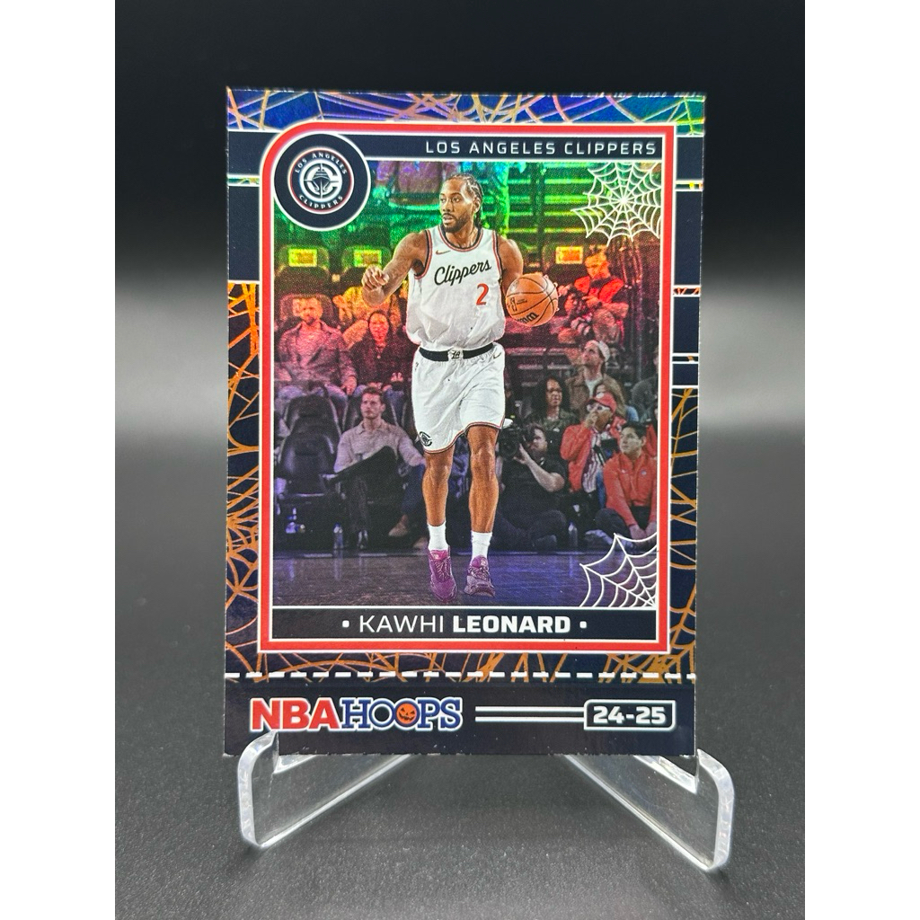 การ์ด Panini Nba 24-25 Hopps Kawhi Leonard Halloween Spider Web