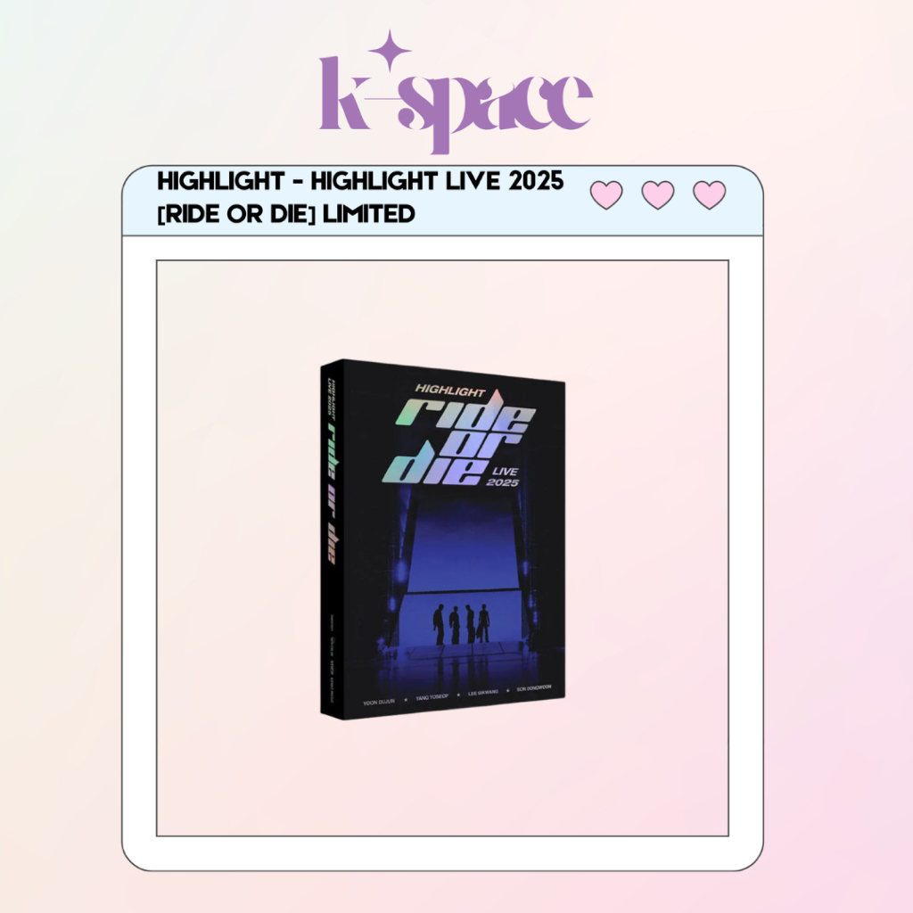 HIGHLIGHT - HIGHLIGHT LIVE 2025 2 0 C [RIDE OR DIE] LIMITED