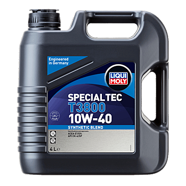 น้ํามันเครื่อง Tec T3800 10W-40 (4L) พิเศษ - ช่วงบริการสูงสุด 7,000km