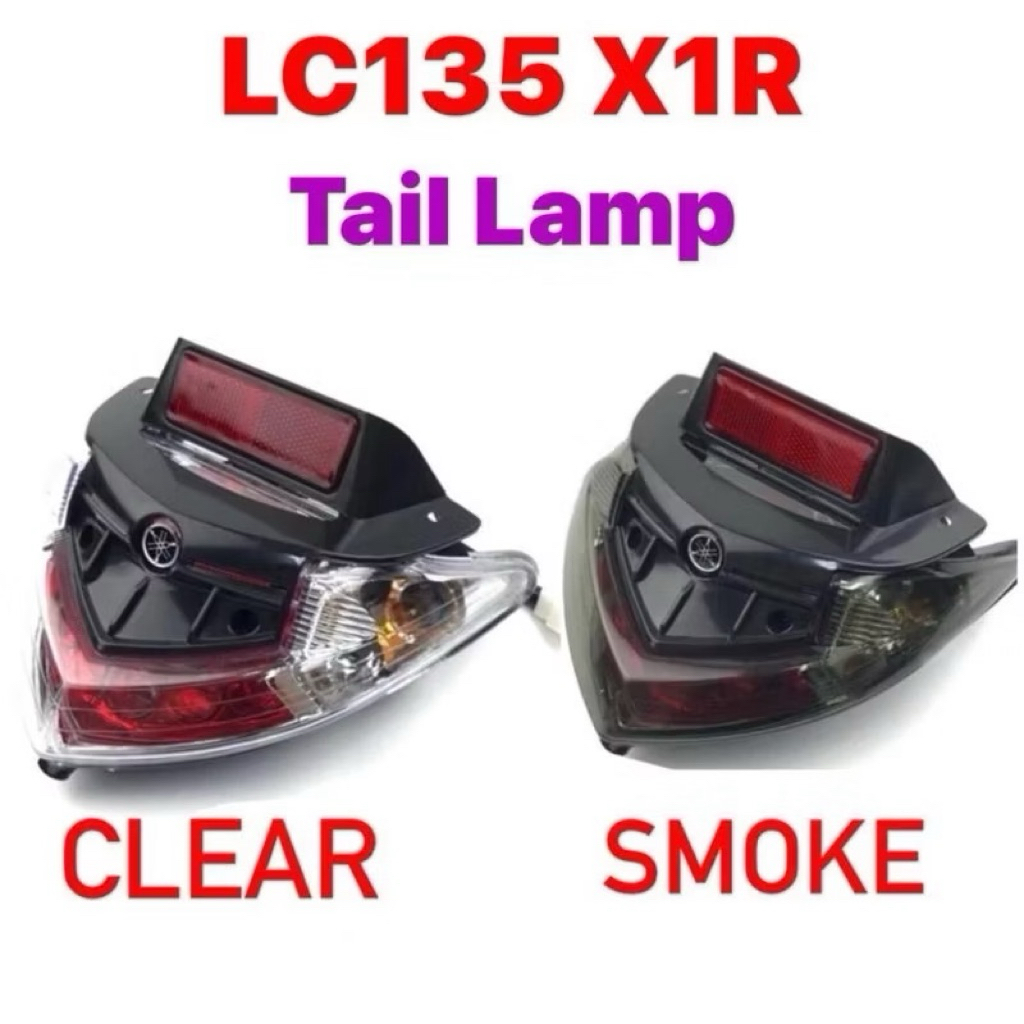 YAMAHA LC135 LC 135 LCV1 LC V1 FIRST MODEL X1R 135 TAIL LAMP SET TAIL LIGHT LAMPU BELAKANG X1R X 1R 