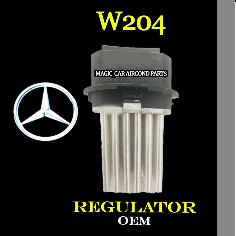 MERCEDES-BENZ W204 OEM ใหม่ 4 PIN REGULATOR (อะไหล่รถยนต์) (BLOWER RESISTANT) RESISTOR WDD204