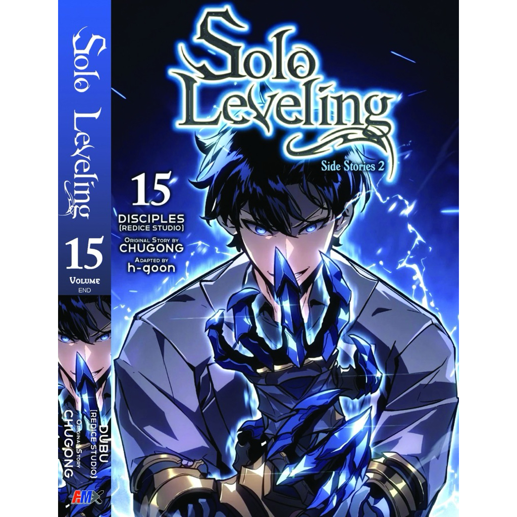SOLO LEVELING (การ์ตูนภาษาอังกฤษ) เล่ม 1-15 END Brand New Manhwa Komik Korean