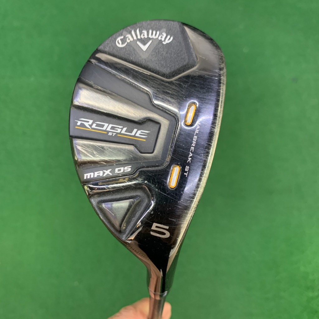 Callaway ROGUE ST MAX OS Hybrid 5U พร้อมฝาครอบศีรษะ VENTUS 5-R FlexR Used T260418-002