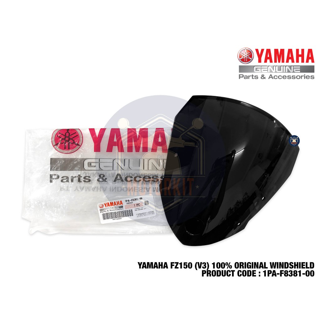 YAMAHA FZ150 V3 1PA WINDSHIELD VISOR WIND SCREEN 1PA-F8381-00