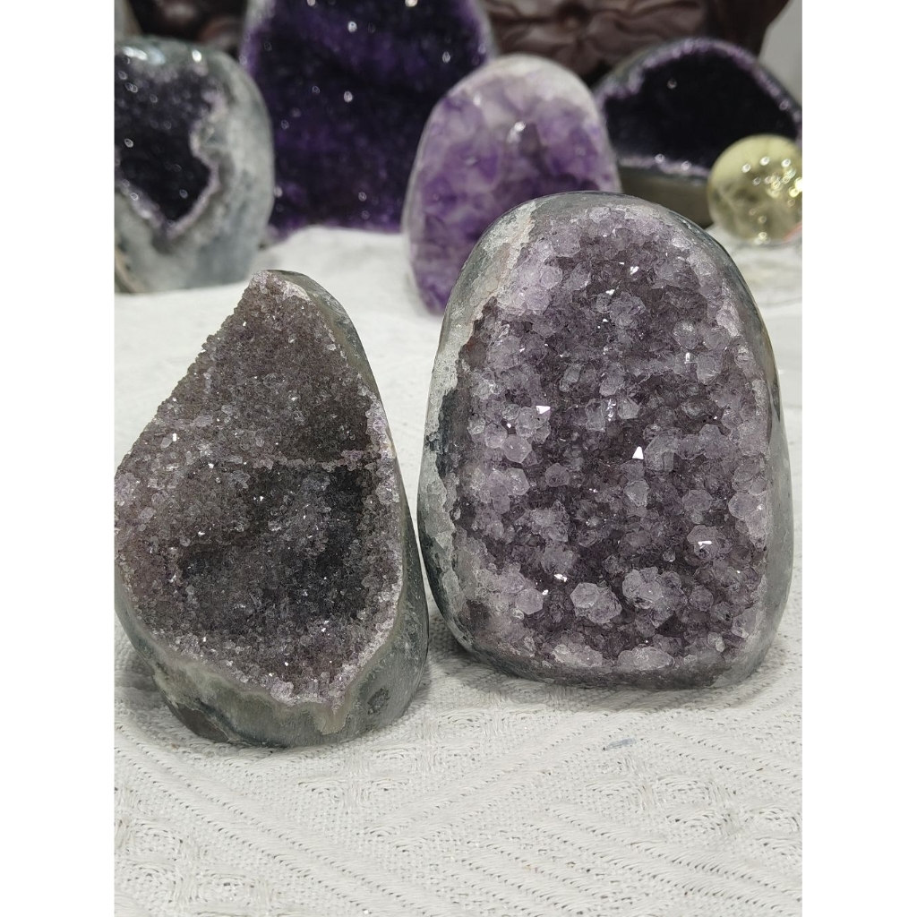 Amethyst Town Amethyst Town/คริสตัลธรรมชาติ/คริสตัล Town Real Shot