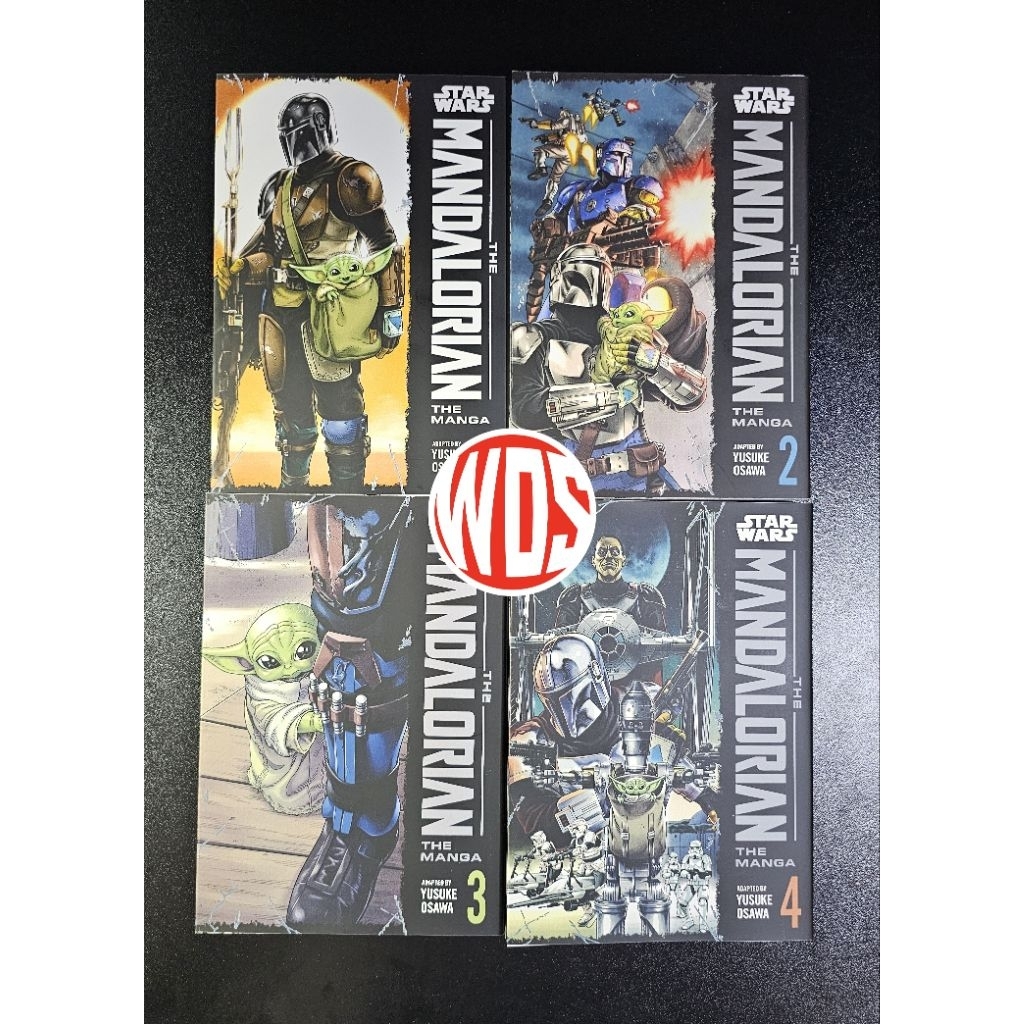 Manga : Star Wars - The Mandalorian The Manga เล่ม 1-4 (ตอนที่ 1)(Variant A&B) (เวอร์ชันภาษาอังกฤษ)
